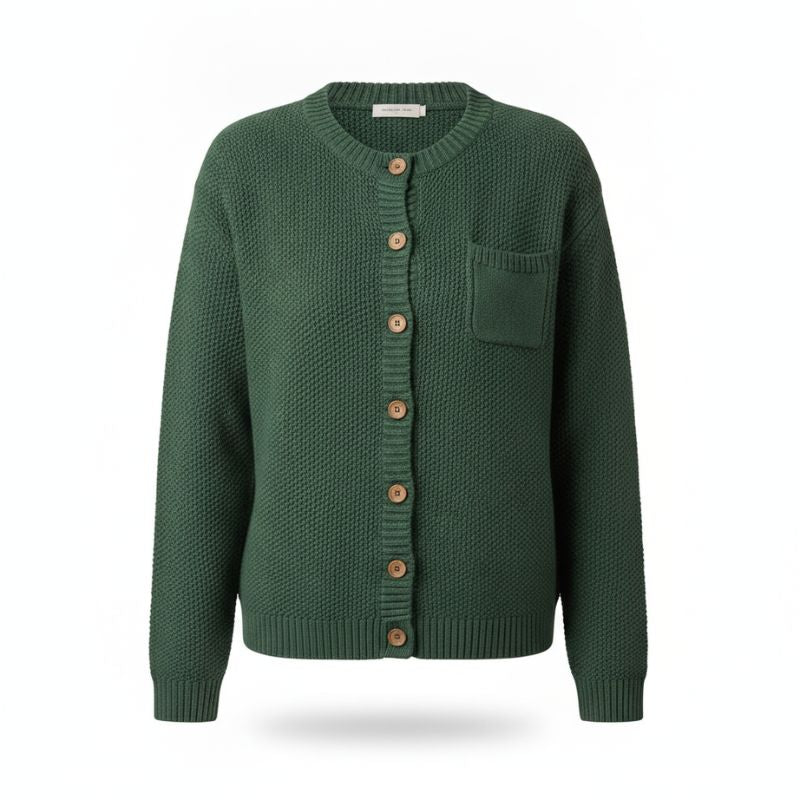 grøn-cardigan