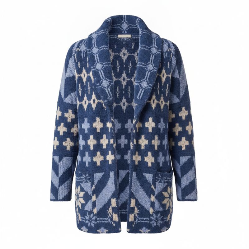 blå-cardigan