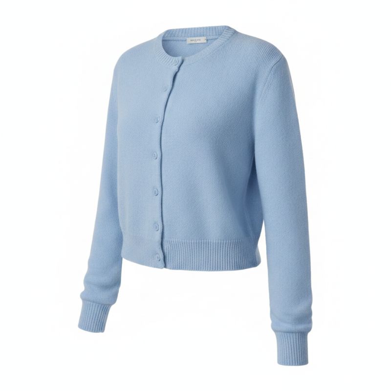 lyseblå-cardigan